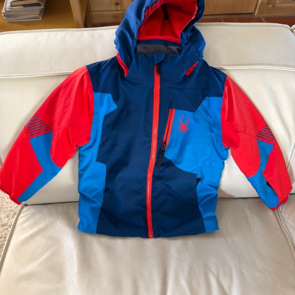 Kids Spyder ski jacket and bib Size 6, Unisex - Picture 2 of 14